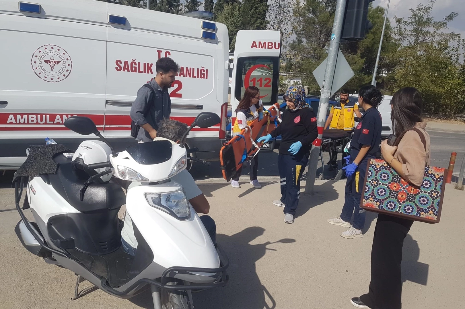 Adıyaman’da trafik kazası: 1 yaralı