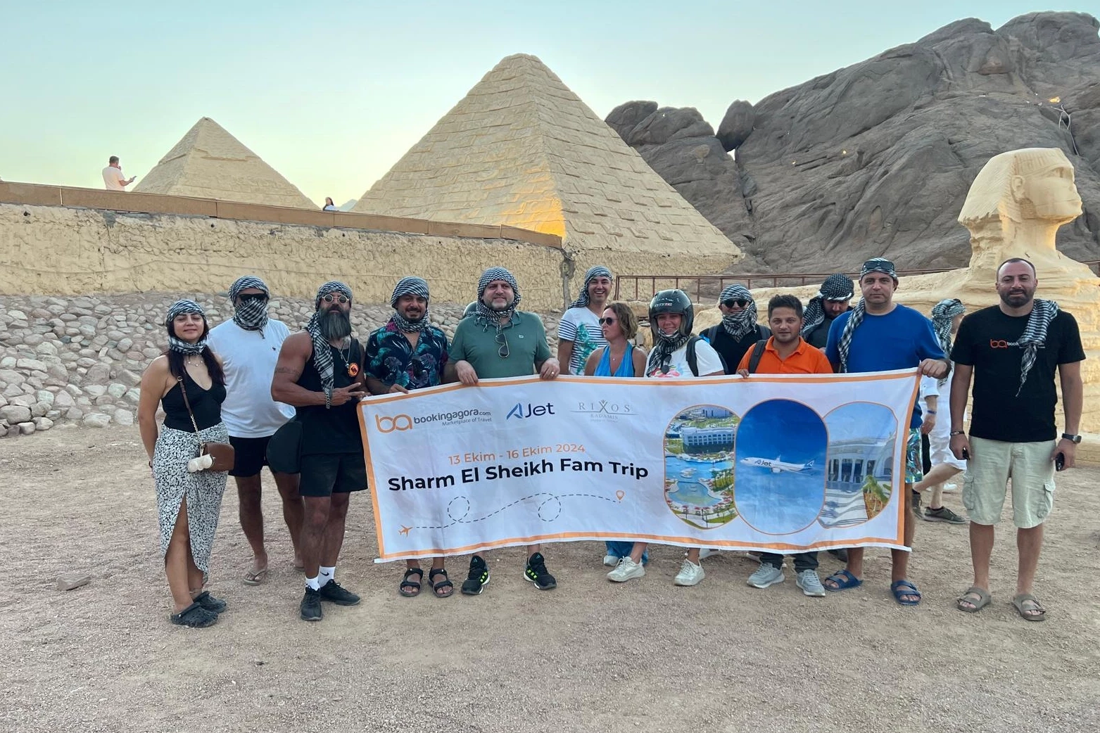 AJet, ilk Fam Trip’ini BookingAgora ile Sharm El Sheikh’e yaptı