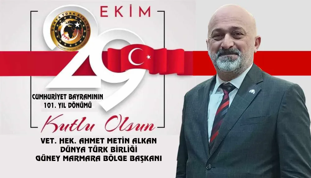 BAŞKAN ALKAN; ‘’CUMHURİYET BİRLEŞTİRİCİ GÜÇTÜR’’