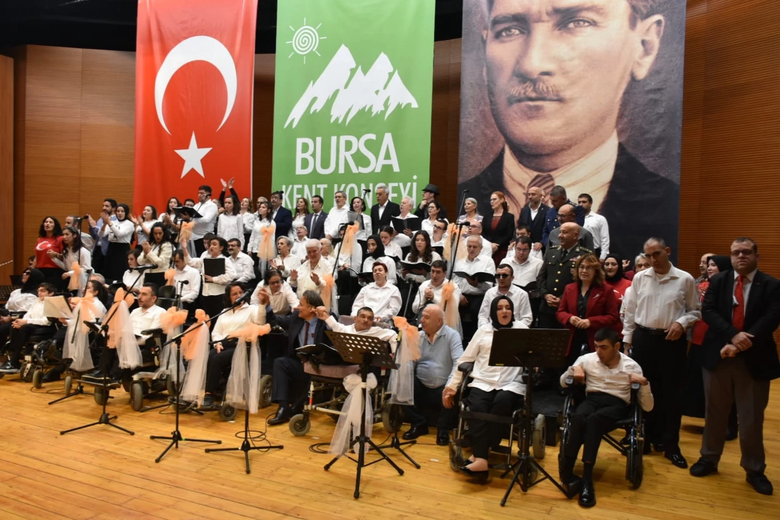 Bursa Kent Konseyi engellilere moral oldu