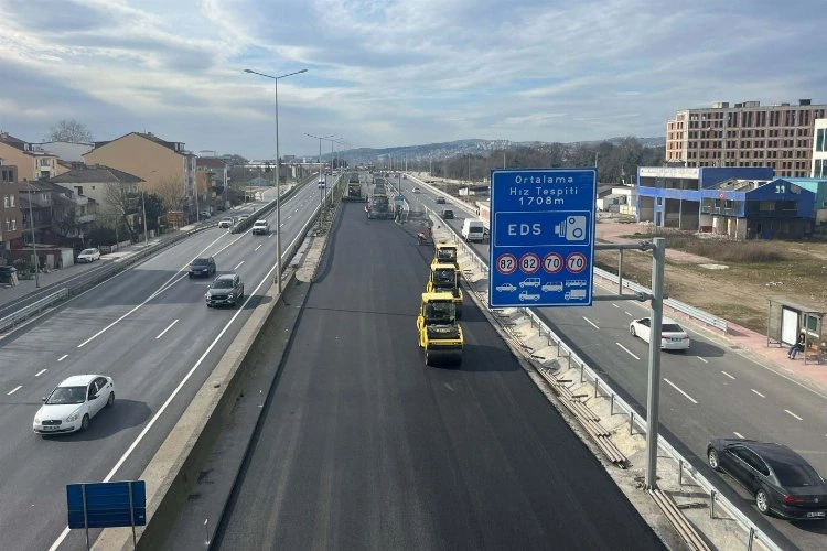 Kocaeli stadyum yolunda İstanbul istikameti trafiğe açıldı