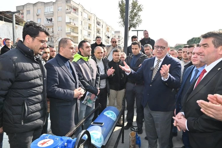 Saruhanlı merkezine daha verimli ve kesintisiz içme suyu