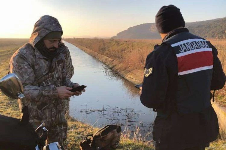 Gala’da jandarmadan avcılara bilgilendirme