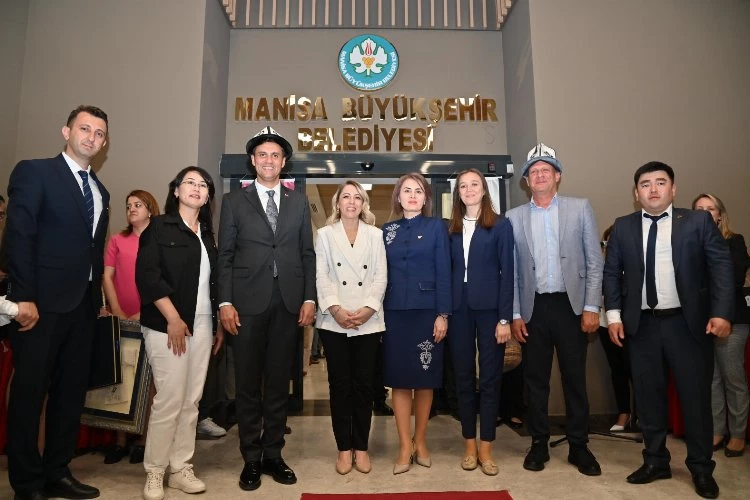 Konuk delegasyon Manisa