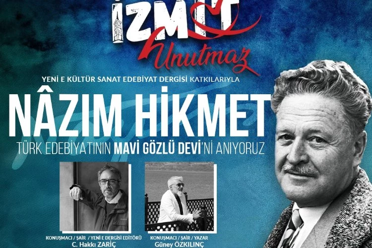 Nazım’ın şiirleri İzmit’te yankılanacak