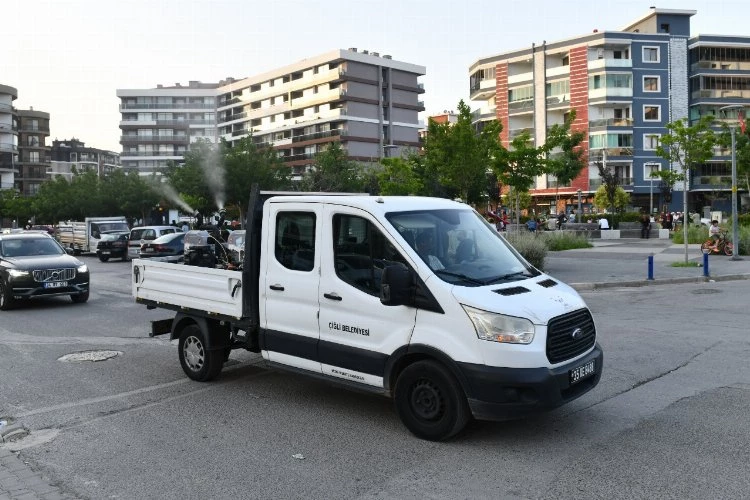 Çiğli’de ilaçlama iki katına çıkartıldı