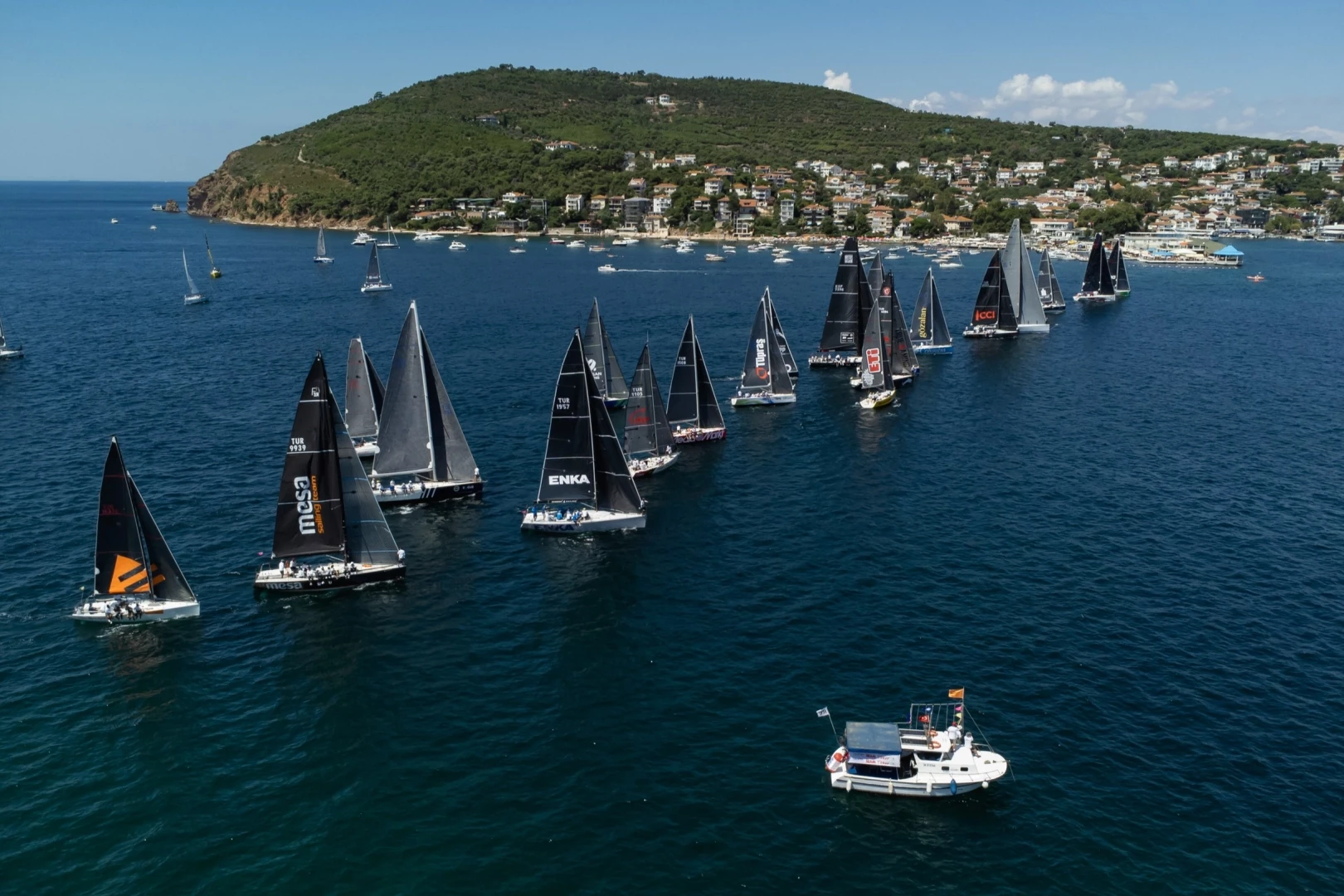 TAYK Slam-Eker Olympos Regatta Yelken Yarışları sürüyor