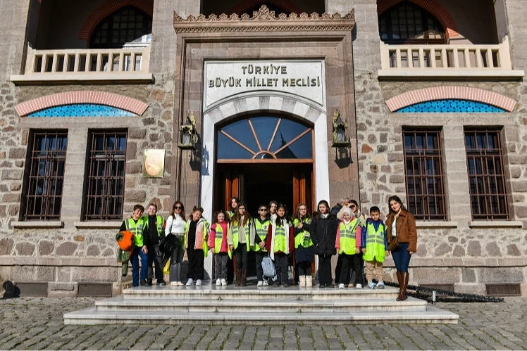 Başkentli çocuklardan tarihi kent yolculuğu