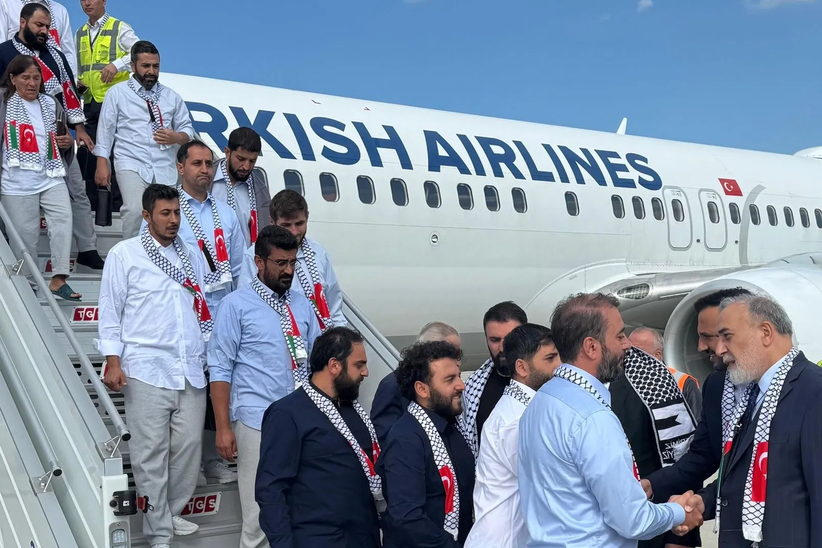 Özgürlük filosu aktivistleri Türkiye’ye döndü