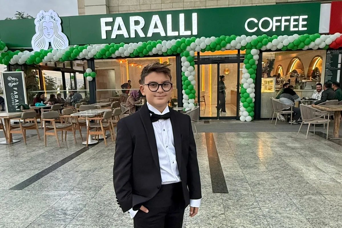 Minik girişimci Aybarshan Erkoç, kendi kahve markasının kurucusu oldu