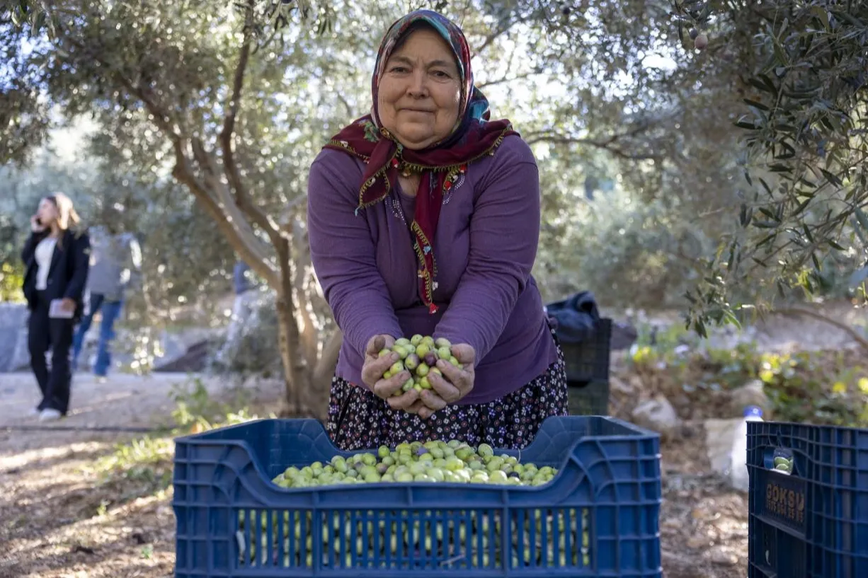 Mersin’de kadın eli toprağa değer katıyor