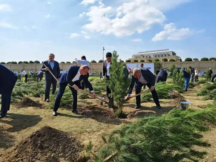 Şehitleri için ağaç dikme kampanyası
