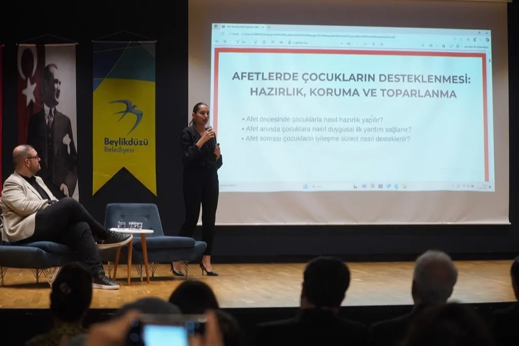 İstanbul Beylikdüzü’nde afet yönetiminde kadın ve çocuk vurgusu