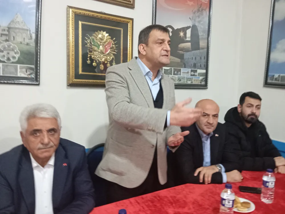 BURSA MHP İL BAŞKANI MUHAMMET TEKİN, GÜRSU ERZURUMLULARLA BULUŞTU
