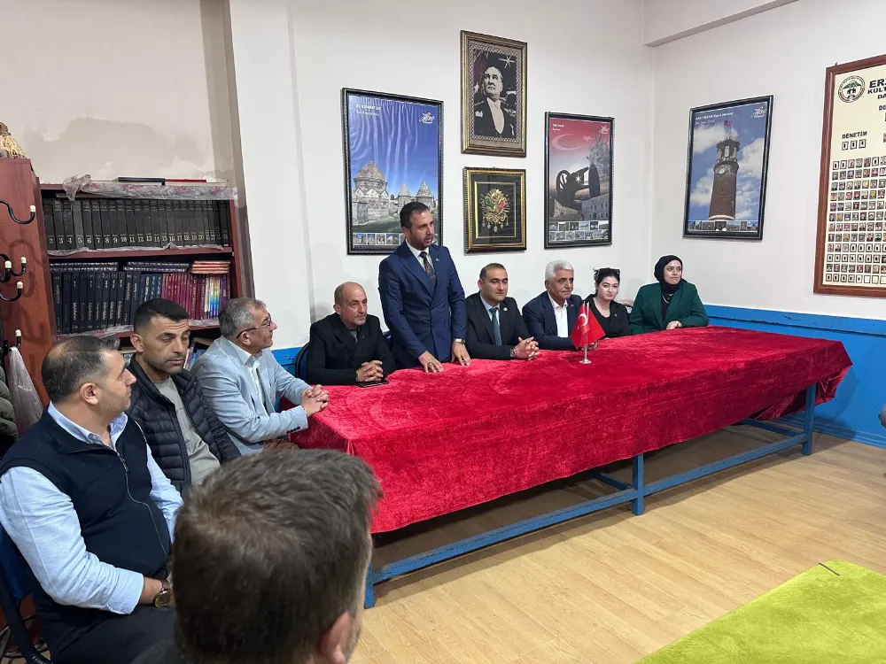 BBP BURSA İL BAŞKANLIĞINDAN GÜRSU ERZURUMLULAR DERNEĞİNE ZİYARET