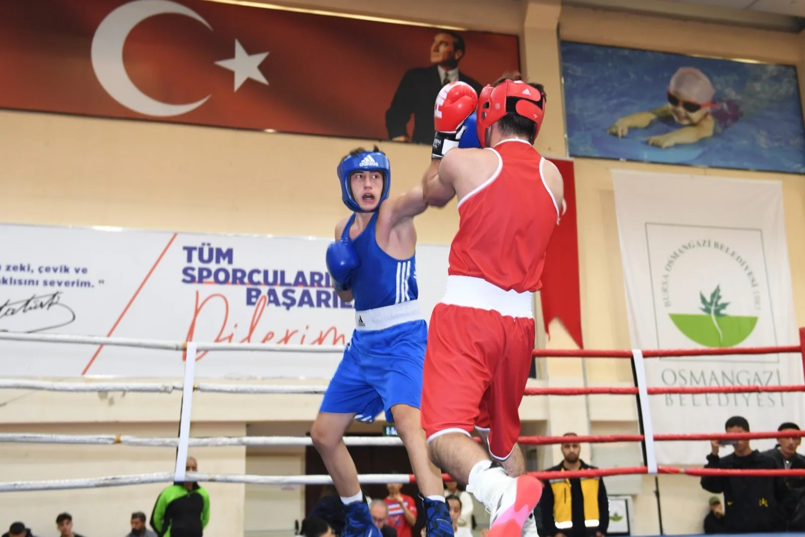 Boksun kalbi Bursa Osmangazi’de attı