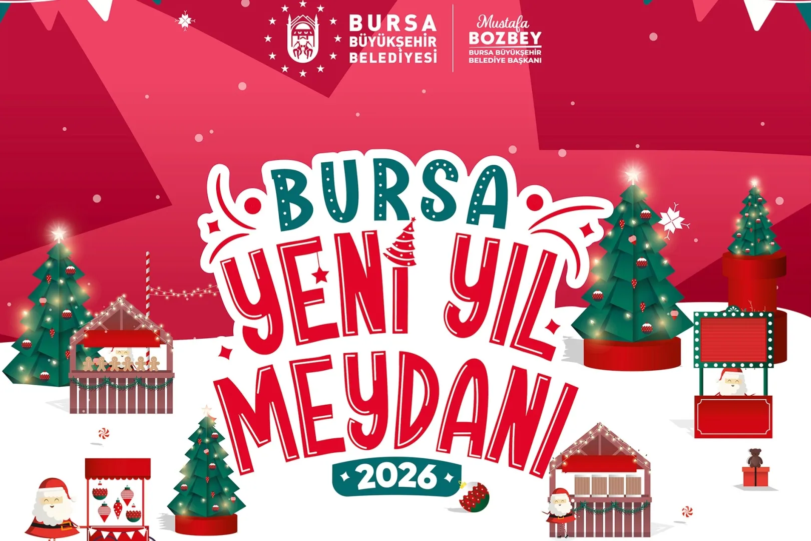 Bursa Büyükşehir'den yeni yıla özel aktiviteler