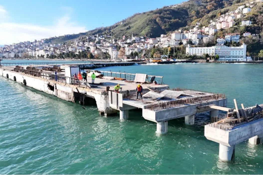 Ordu'da Altınordu rıhtımı yeniden canlanıyor