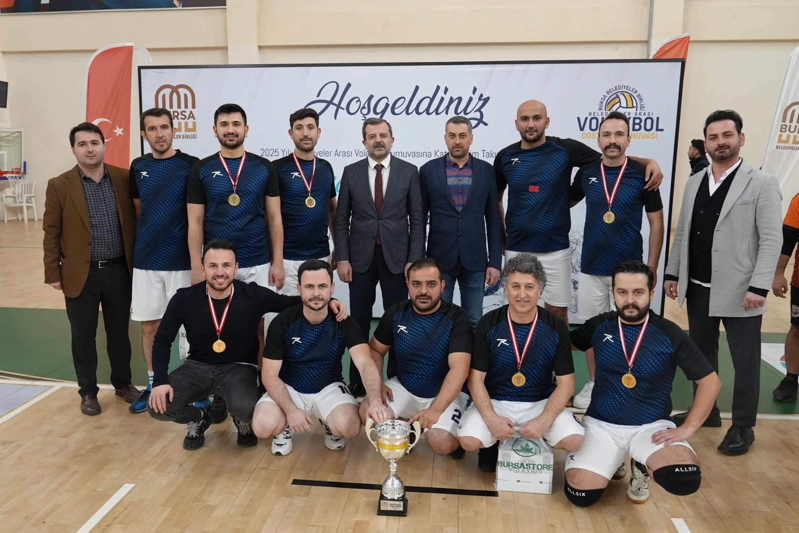 Bursa Gürsu Belediyesi voleybolün şampiyonu