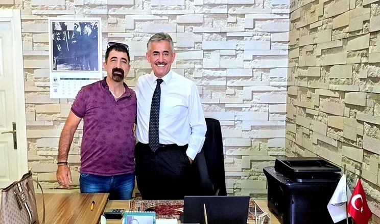 Gazeteci Erkan Çakıllı’dan Metin Kaşıkoğlu’na Ziyaret