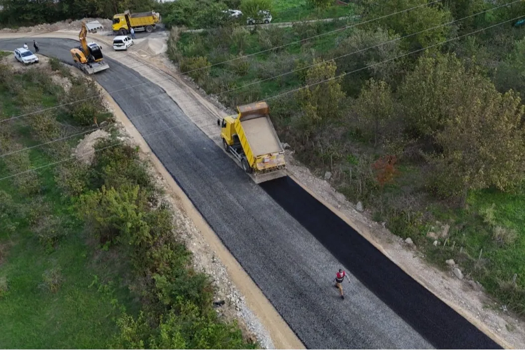 Ordu’da asfalt seferberliği sürüyor