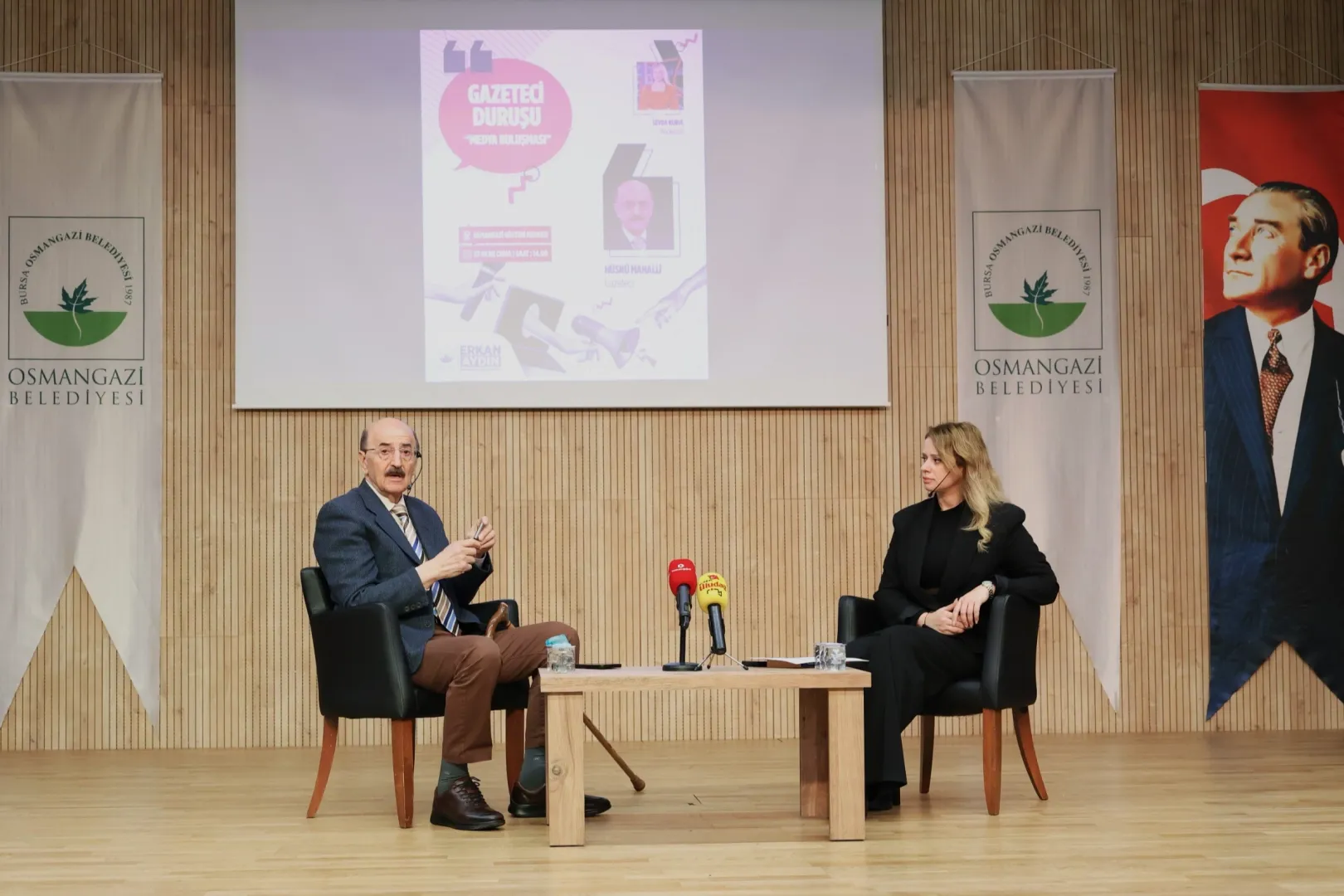 Osmangazi’de gazeteci duruşu konuşuldu