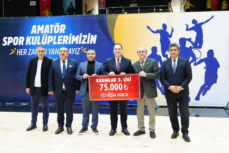 Manisa'dan amatör sporda 123 kulübe maddi destek