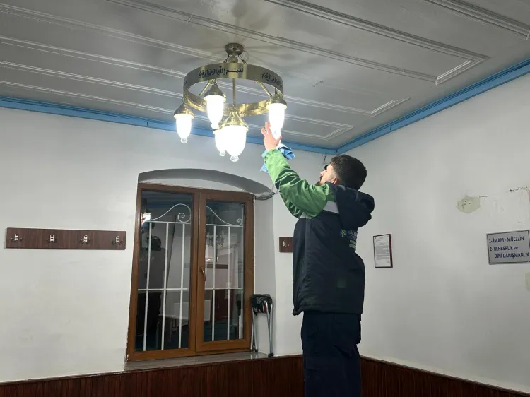 İstanbul Bakırköy'de camiler Ramazan'a hazırlanıyor