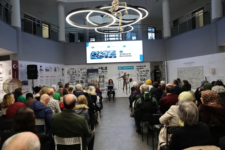 Bursa Nilüfer'de osteoporoz ve beslenme söyleşisi