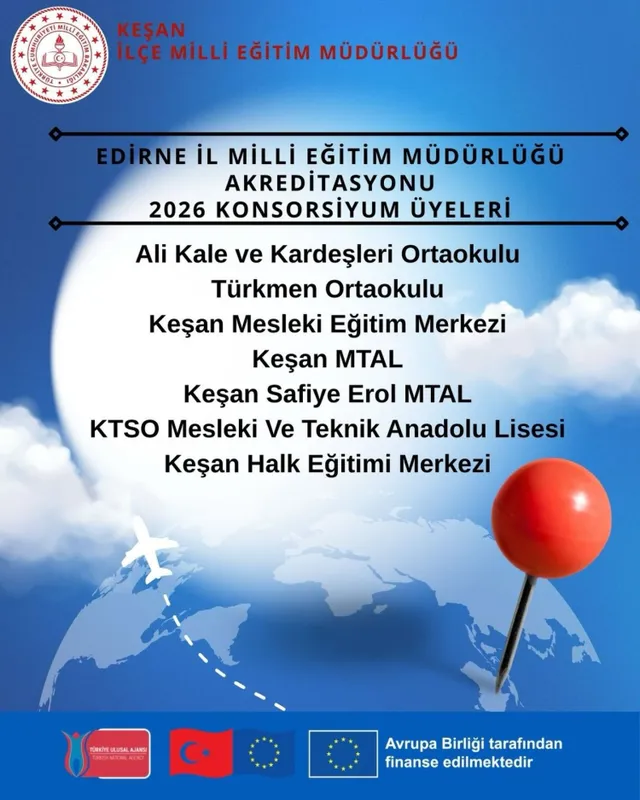 Edirne Keşan’da eğitimde uluslararası dönem