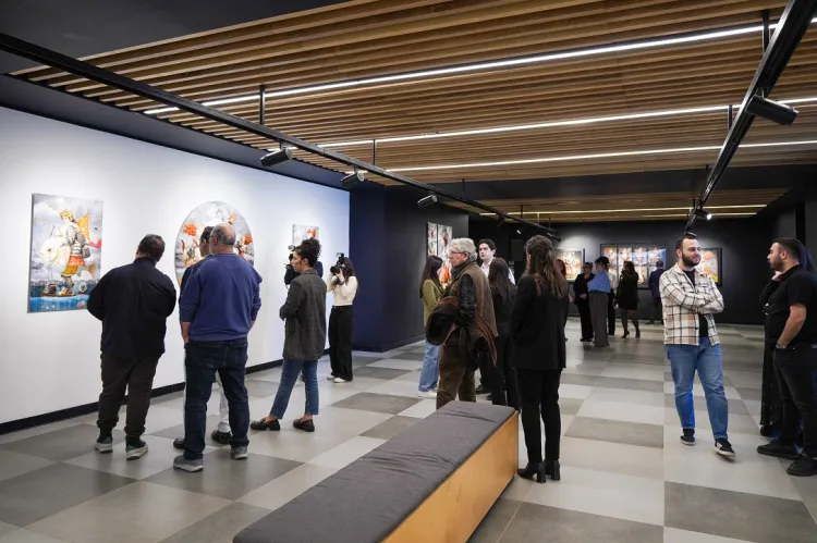 İstanbul Beylikdüzü'nde 'Zamansız Yolculuk Hikayeleri' sergileniyor