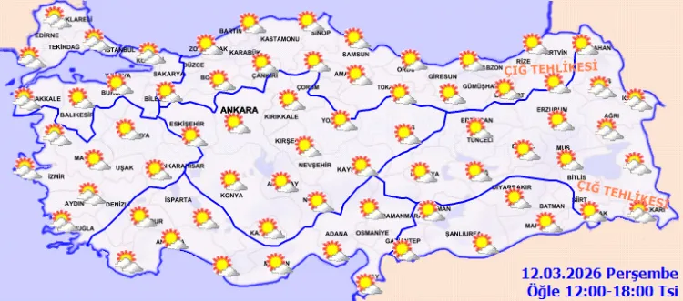 Marmara’da sıcaklık azalıyor... Doğu’da çığ uyarısı!