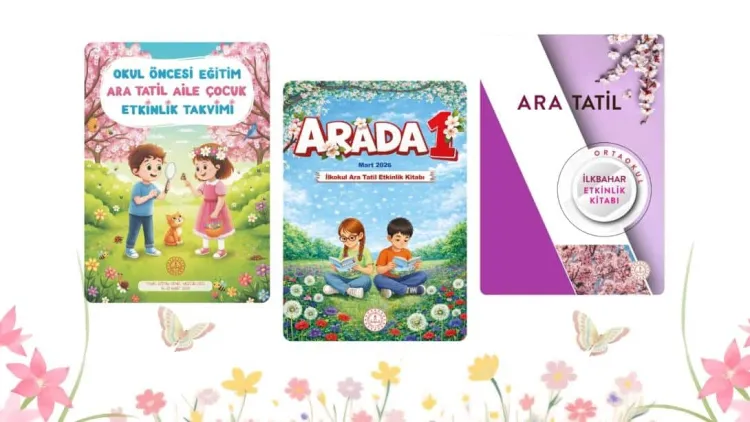 18 milyon öğrenci ara tatile çıkıyor... Tatil kitapları erişime açıldı