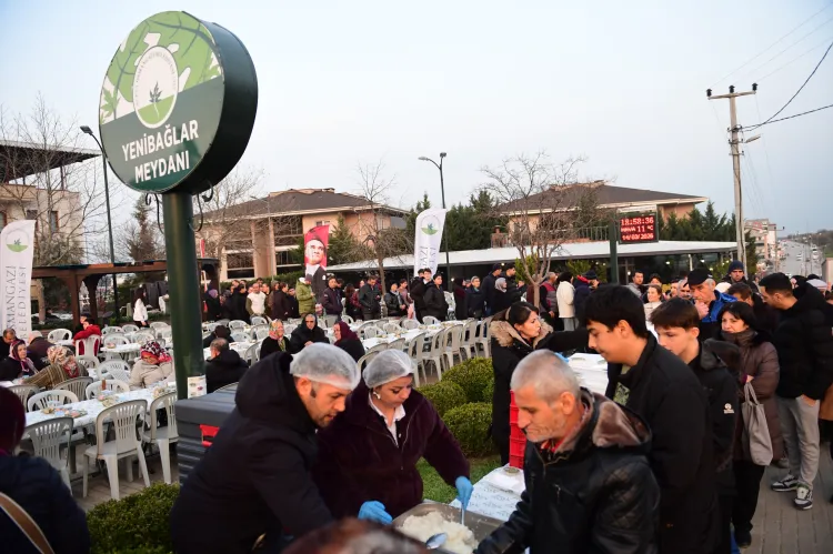 Bursa Osmangazi’de Gönül Sofraları Yenibağlar’da kuruldu