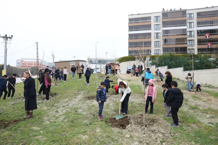 Bursa Nilüfer’de miniklerden doğaya nefes