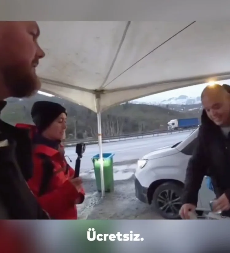 Gezginler Ordu’da Ramazan dayanışmasına hayran kaldı