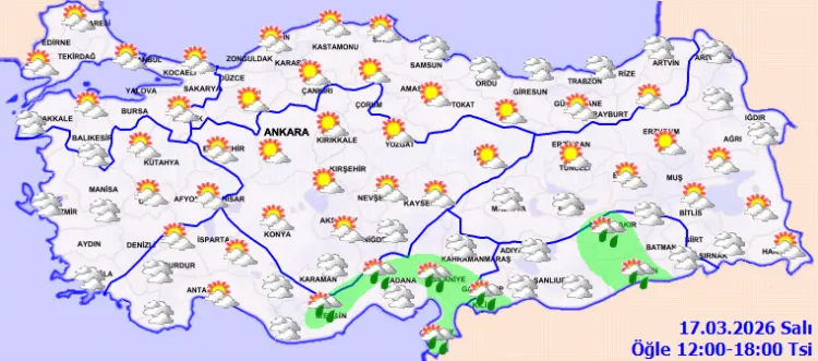 Meteoroloji’den yağış ve çığ uyarısı