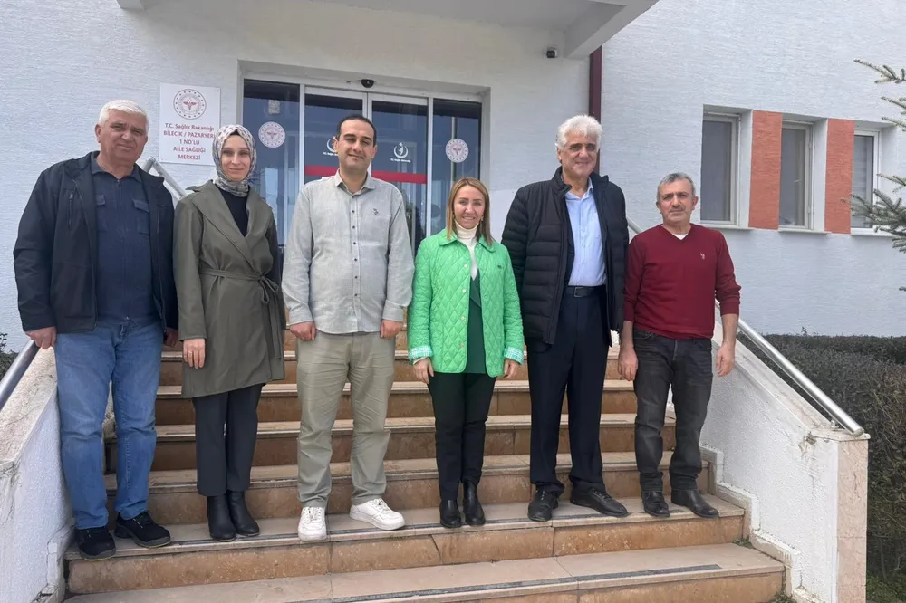 Bilecik Pazaryeri’nde Başkan Tekin’den sağlık ordusuna vefa dolu ziyaret