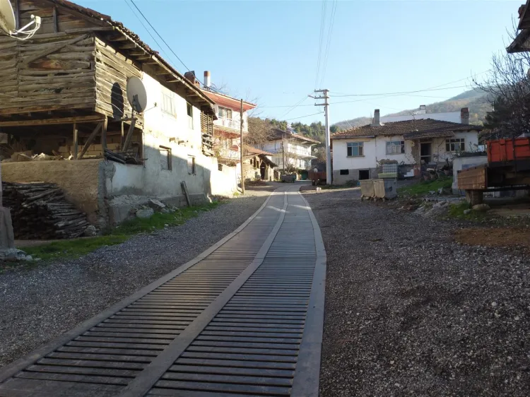 Bilecik Pazaryeri'nde taşkın tehlikesine Karaköy'de DSİ neşteri