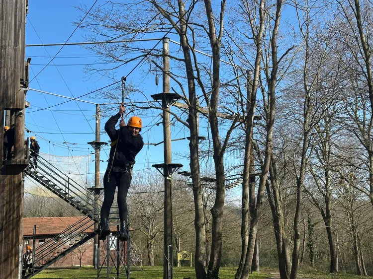 Sakaryalı gençler Macera Park’ta kamp deneyimi yaşadı