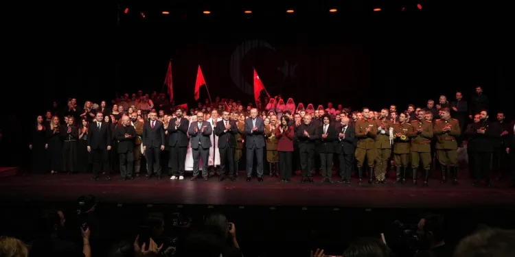 "Şüheda 1915" Külliye'de sahnelendi