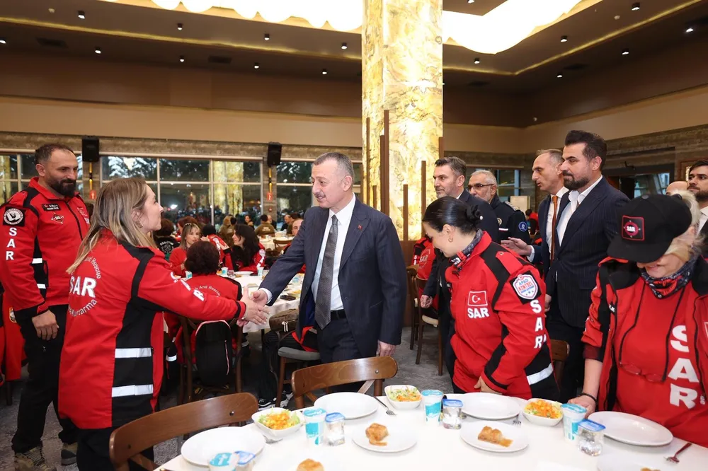 Kocaeli'nin afet gönüllülerine teşekkür