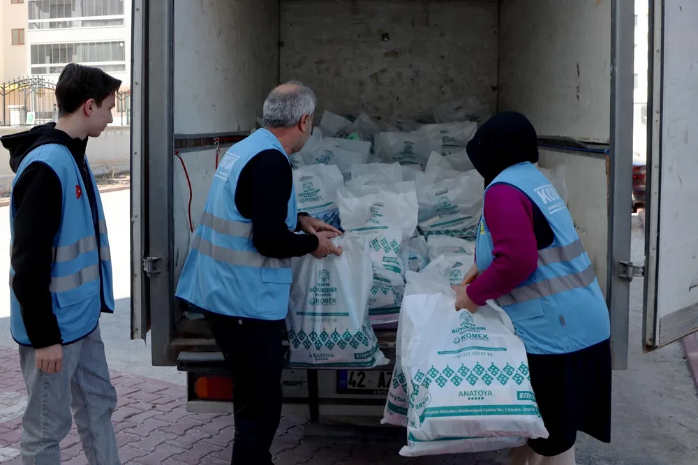 KOMEK kursiyerleri Ramazan boyunca gönüllere dokundu