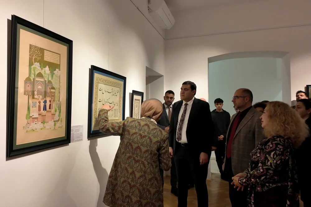 Konya'da Karatay Belediyesi’nden Viyana’da mesnevi sergi