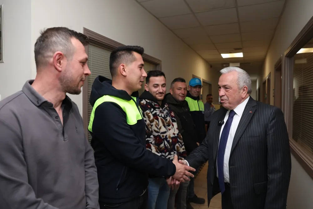 Bursa Nilüfer'de geleneksel bayramlaşma