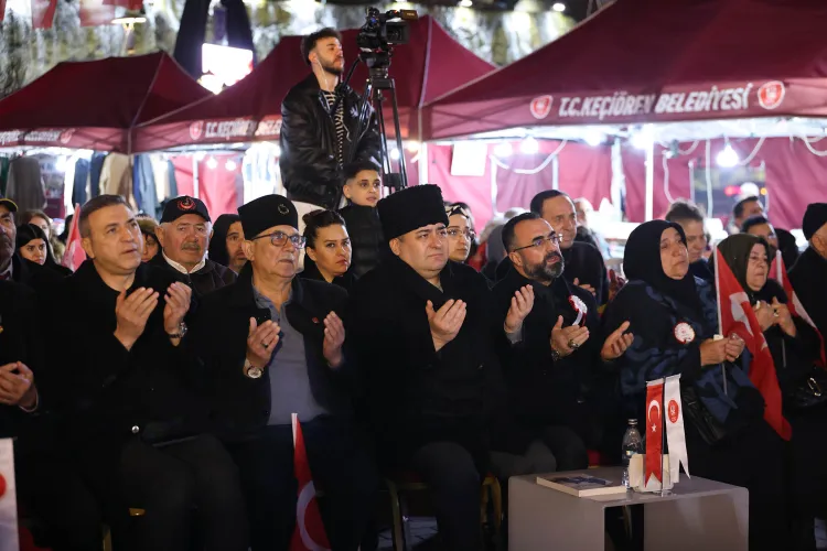 Ankara Keçiören’de Çanakkale Zaferi’nin yıl dönümünde şehitler anıldı