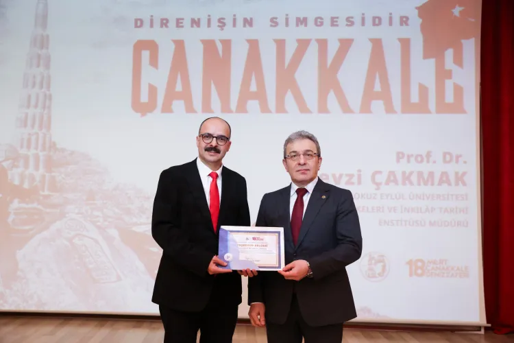 Çanakkale ruhu DEÜ’de dolu dolu yaşandı
