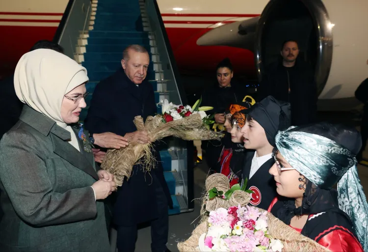 Cumhurbaşkanı Erdoğan memleketi Rize'de