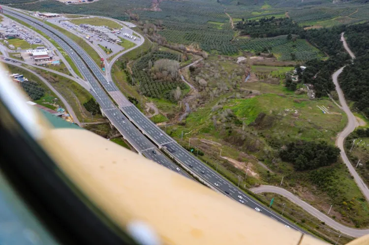 Bursa'da Jandarma havadan ve karadan denetimleri artırdı