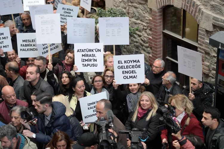 Başkan Tugay: Meslek Fabrikası’na haksız müdahaleye sonuna kadar karşıyız